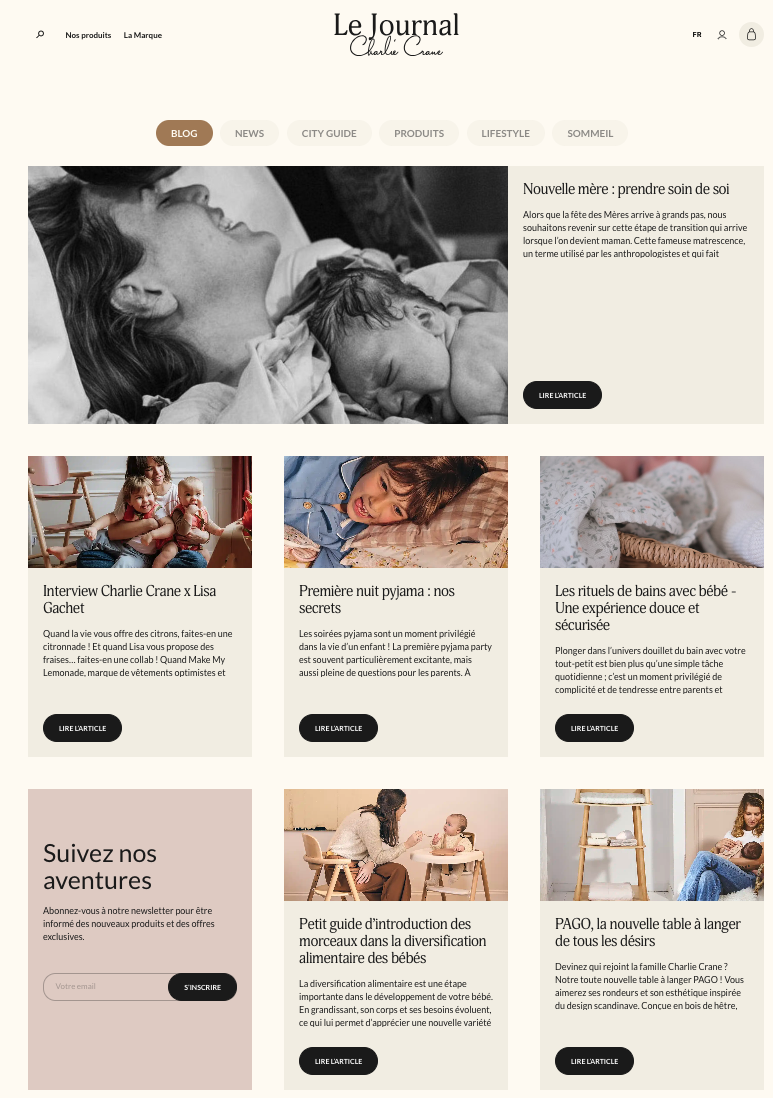 Rédaction web mobilier enfant